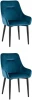 УТ000037414 Стул Диана велюр сине-зеленый 2 шт Stool Group (арт.УТ000037414)