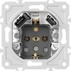 DB19900 Механизм розетки с заземлением с USB Type A+С Donel DB DB19900