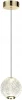 5008/5LA Подвесной светильник Odeon Light Crystal 5008/5LA золотой/металл/акрил LED 5W 4000K 390лм (220V, на проводе, шар)