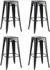 УТ000038358 Стул барный TOLIX черный глянцевый 4 шт Stool Group (арт.УТ000038358)