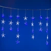 ULD-E5505-196/DTK WHITE-BLUE IP20 STARS-1 Гирлянда Uniel ULD-E5505-196/DTK WHITE-BLUE IP20 STARS-1