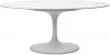 614M05000 Стол AVOLA 180 MATT WHITE MARBLE SOLID CERAMIC / WHITE М-City