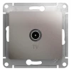 GSL001291 ТВ-розетка оконечная (платина) Systeme Electric GSL001291