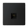 GAL001086 Розетка Ethernet RJ-45 (карбон) Systeme Electric GAL001086