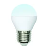 LED-G45-6W/NW/E27/FR/MB PLM11WH картон Лампочка светодиодная шар белая E27 6W 4000K Uniel LED-G45-6W/NW/E27/FR/MB PLM11WH