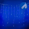 ULD-B3007-200/TTK BLUE-WHITE IP44 Бахрома светодиодная с эффектом мерцания, 3м. соединяемая, 200 светодиодов, синий и белый свет Uniel ULD-B3007-200/TTK BLUE-WHITE IP44