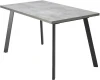 494M05756 Стол M-City ФОРЕЛ 120 Цемент / Черный,