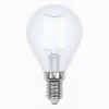 LED-G45-7,5W/NW/E14/CL GLA01TR картон Лампочка светодиодная груша прозрачная E14 7,5W 4000K Uniel LED-G45-7,5W/NW/E14/CL GLA01TR