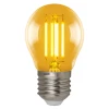 LED-G45-5W/GOLDEN/E27 GLV21GO Лампа светодиодная, форма «шар», золотистая колба Uniel Vintage LED-G45-5W/GOLDEN/E27 GLV21GO