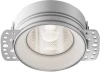 DL101-GU10-TRS-W Точечный светильник под гипсокартон встраиваемый Maytoni Flint DL101-GU10-TRS-W (220V, круглые, IP44)
