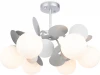 FR5165PL-06S Потолочная люстра на штанге Freya Satellite FR5165PL-06S (220V, шарики)