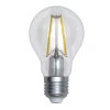 LED-A60-12W/4000K/E27/CL/DIM GLA01TR картон Лампочка светодиодная груша прозрачная E27 12W 4000K Uniel LED-A60-12W/4000K/E27/CL/DIM GLA01TR