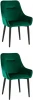 УТ000037400 Стул Диана велюр изумрудный 2 шт Stool Group (арт.УТ000037400)