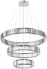 4930/88L Подвесной светильник ярусный Odeon Light L-vision 4930/88L хром/прозрачный металл/хрусталь LED 88W VEKIA (220V, на тросе)