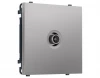 MS513010 Комплект механизма ТВ-розетки оконечной (Сталь матовый) Ambrella Volt QUANT PRO MS513010