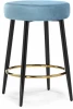 15738 Барный стул Woodville Plato blue