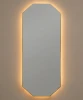 SM108LGL Stilig L LED Gold Зеркало в раме с подсветкой Art-Zerkalo SM108LGL 13893