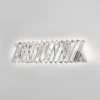 101005 LED никель хрусталь Strotskis Настенный светильник светодиодный хрустальный Eurosvet Solis 101005 LED