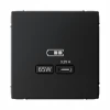 GAL001027 Розетка с быстрой зарядкой USB Type-C 65Вт (карбон) Systeme Electric GAL001027