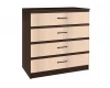 Т0018042 Комод с ящиками БТС Сакура, венге/лоредо Т0018042