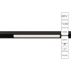 A7283PL-1BK Магнитный трековый линейный светильник LED 48V Arte Lamp Optima A7283PL-1BK