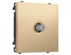 MS893050 Комплект механизма ТВ-розетки SAT (Золото Мягкое касание) Ambrella Volt QUANT PRO MS893050