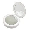 ULK-F70 2AAA WHITE Зеркало с подсветкой Uniel ULK-F70 2AAA WHITE (LED, выключатель, круглые)