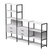 254ST11W39005 Набор стеллажных систем №11 Everprof EVO (ЭВО) 2440x385x1840 Белый/Черный 254ST11W39005