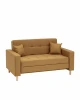УТ000043103 Диван-кровать Фрайдей рогожка горчичный Stool Group УТ000043103