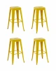 УТ000042401 Стул барный TOLIX желтый глянцевый KD 4 шт. Stool Group УТ000042401