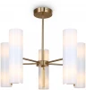 FR5368CL-10BS Потолочная люстра на штанге Freya Fiore FR5368CL-10BS (220V, круглые)