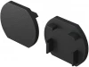 TRA172EC-R-11B Заглушка для круглого шинопровода, черный Maytoni Accessories for tracks Basity TRA172EC-R-11B