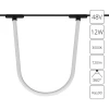 A1167PL-1BK Магнитный трековый светильник с гибким неоном 48V 12W Arte Lamp Rapid A1167PL-1BK (LED)