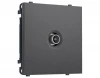 MS663010 Комплект механизма ТВ-розетки оконечной (Антрацит серый) Ambrella Volt QUANT PRO MS663010
