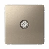 GAL000591 ТВ-розетка оконечная (шампань) Systeme Electric GAL000591
