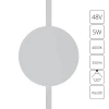 A6163PL-1WH Магнитный трековый светильник Arte Lamp Rapid A6163PL-1WH (LED, 48V, круглые)