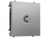 MS513050 Комплект механизма ТВ-розетки SAT (Сталь матовый) Ambrella Volt QUANT PRO MS513050