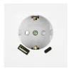 50438 Розетка 1-местная з/ш с/з 16А + USB + Type C (механизм) 250В 20W RST16-3119-01 белая магнолия Stekker Мия 50438