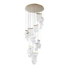 A2283SP-14GO Подвесная люстра Arte Lamp Grappolo A2283SP-14GO (LED, 220V, на проводе)