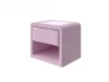 2031689 Тумба Cube (Ткань: Велюр Teddy Розовый фламинго) PROxSON 52x41 2031689