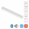 A2969PL-1WH Магнитный трековый светильник Arte Lamp Rapid A2969PL-1WH (LED, 48V, управление смартфоном, умный дом - Алиса, Tuya Smart)