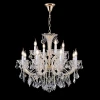 CRISTELLE SP8+4 GOLD Подвесная люстра Crystal Lux CRISTELLE SP8+4 GOLD