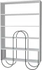 LEV00662 Стеллаж Прямые NORFOLK BOOKCASE (ЛДСП/Белый) LEVE