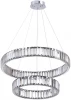 4930/60L Подвесной светильник ярусный Odeon Light L-vision 4930/60L хром/прозрачный металл/хрусталь LED 60W VEKIA (220V, на тросе)