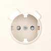 DS22931 Накладка на для розетки со шторками с быстрой зарядкой USB Type A+С (матовый кремовый) Donel S08 DS22931