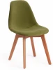 15844 Стул CINDY SOFT (mod. C1021F1) / 1 шт. в упаковке Tetchair (Вельвет,Бук/Зеленый) арт.15844