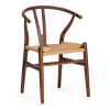 20506 Стул Wishbone/Вишбон (мод.CB2212) / 1 шт. в упаковке дерево вяз, 57*50.5*79.5, Темный Орех (№5) Tetchair 20506