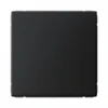 GAL001015S Выключатель одноклавишный (карбон) Systeme Electric GAL001015S