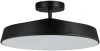 7656/48L Потолочный светильник круглый Sonex Mira Black 7656/48L пластик/белый/черный LED 48Вт 4000K D400 IP20 (220V, круглые)