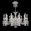 VERSAILLES SP10 CHROME Подвесная люстра Crystal Lux VERSAILLES SP10 CHROME